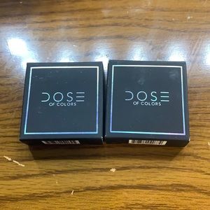 Unused/unswatched Dose of colors single shadows